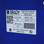 A US & CSA rated label applied to a piece of equipment showing it has been tested and certified by the CSA to meet specific safety standards in both the United States and Canada.