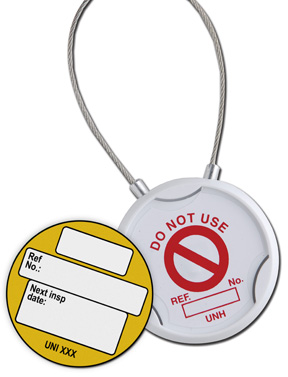 safety inspection tag
